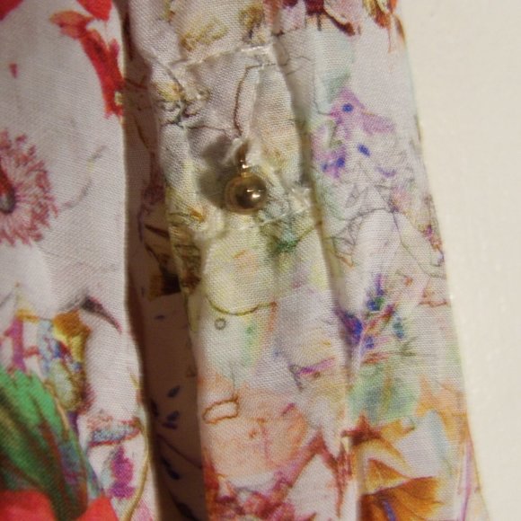 Zara Floral Lightweight Dress Sz M - but runs small great for a size S - Picture 5 of 7